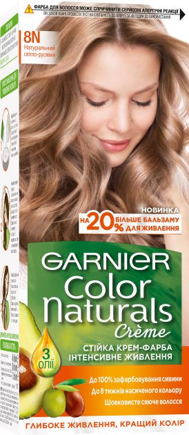 Garnier Color Naturals 8N Natural Light Blonde Hair Color