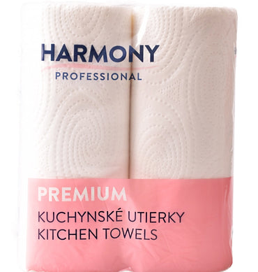 Harmony Professional Premium 2-Ply Paper Towels, 2 Rolls - Image 2