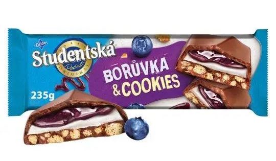 Studentska Blueberry & Cookies Chocolate, 235 g - Image 2