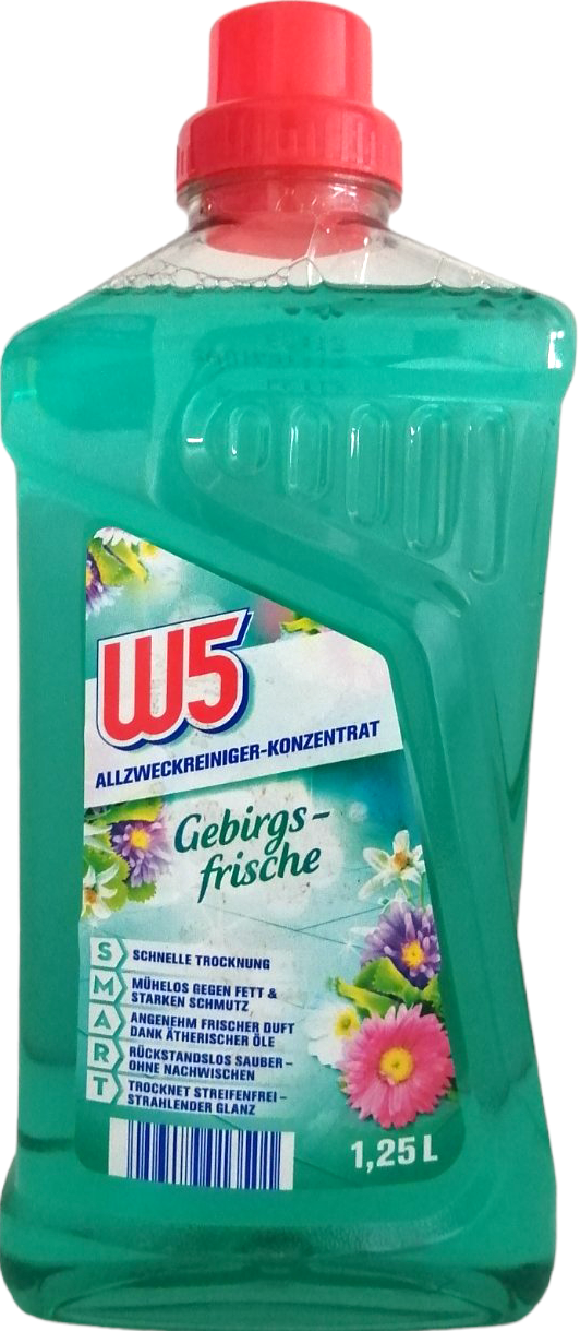 W5 Mountain Fresh All-Purpose Cleaner, 1.25 L