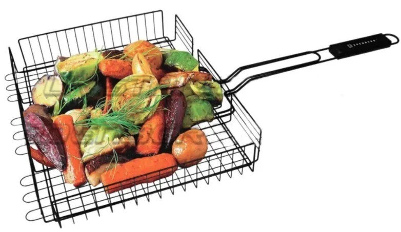 Edenberg EB-3369 Deep Grill Basket, 40 x 30 x 6 cm