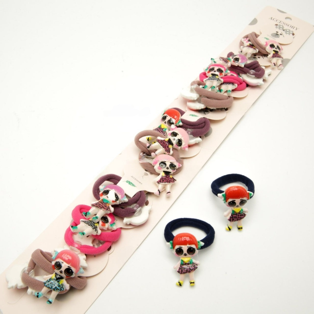 Kids' LOL Hair Ties 5-5573, 2 pcs, 3.5 x 2.5 cm