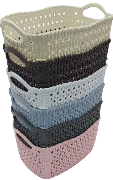 Tuffex TP4202 Euro-Weave Storage Basket, Assorted, 4 L - Image 2