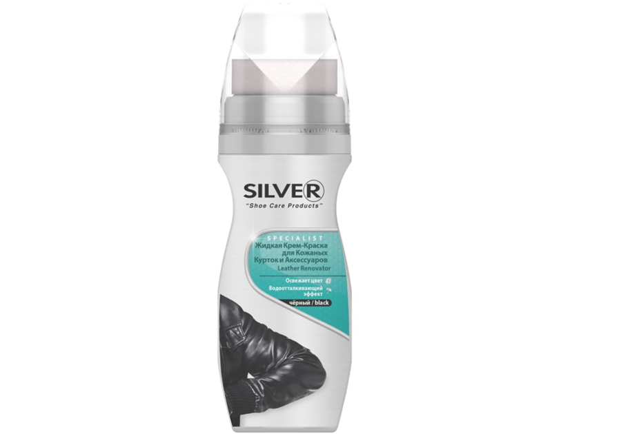 Silver LD1002-01 Black Leather Jackets & Accessories Cream Dye, 75 mL