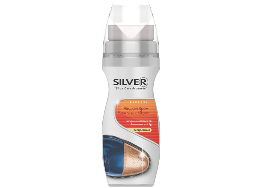 Silver LS1003-03 Colorless Shoe Cream Dye, 75 mL