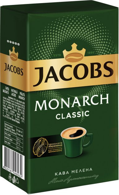 Jacobs Monarch Classic Ground Coffee, 230 g