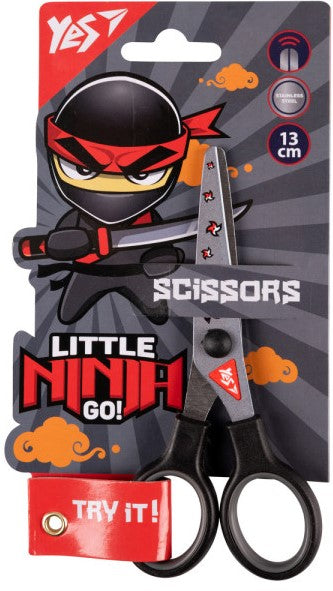 Yes 480442 Ninja Kids' Scissors, 13 cm