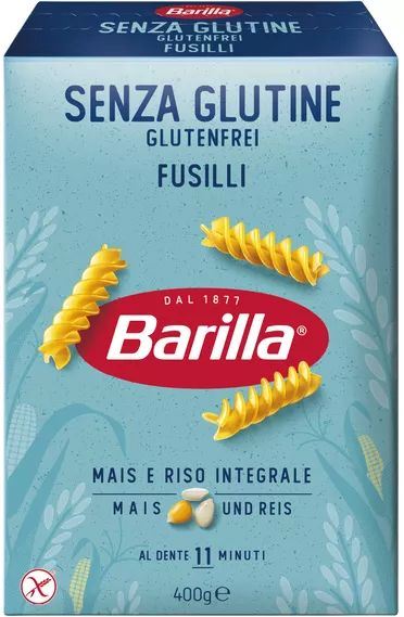 Barilla Gluten-Free Fusilli Pasta, 400 g