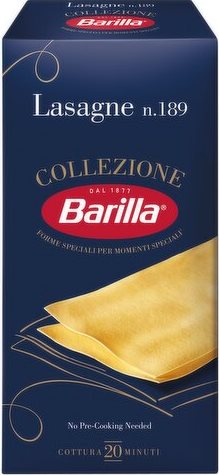 Barilla Collezione Lasagne No. 189, 500 g