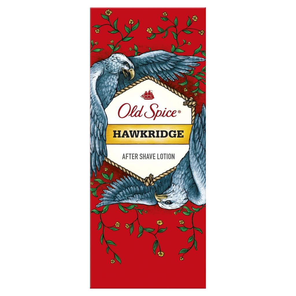Old Spice Hawkridge Aftershave Lotion, 100 mL - Image 2