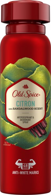 Old Spice Citron Men's Deodorant Spray, 150 mL