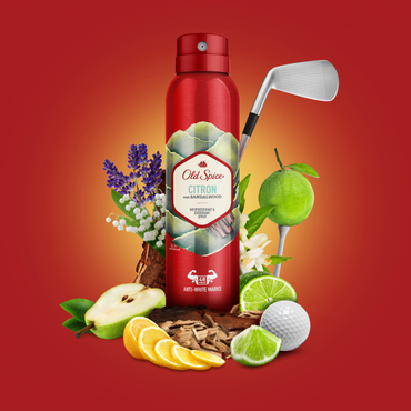 Old Spice Citron Men's Deodorant Spray, 150 mL - Image 2