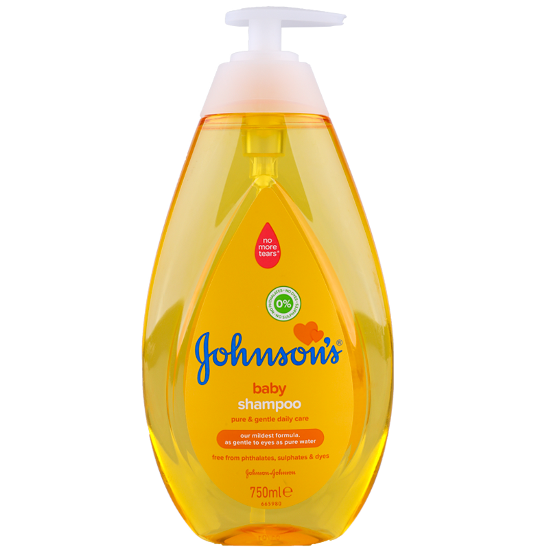 Johnsons Baby Gentle Daily Care Shampoo, 750 mL