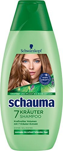 Schauma 7 Krauter Shampoo, 400 mL
