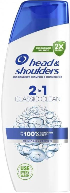 Head & Shoulders Basic Care 2-in-1 Shampoo, 330 mL