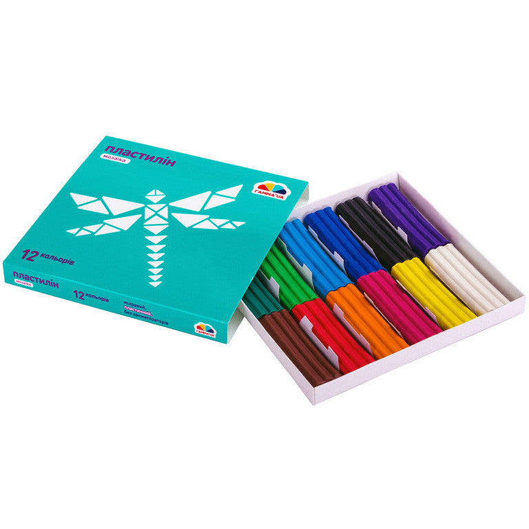 Gamma Mosaic 300304 12 Colors Modeling Clay