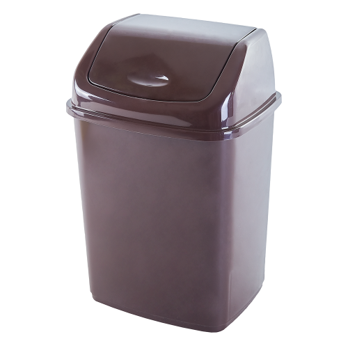 Aleana 122063 Trash Bin, Assorted Colors, 10 L - Image 2
