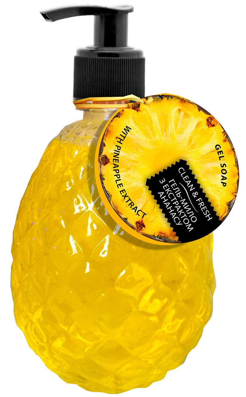 Smachni Sekrety Pineapple Extract Liquid Soap, 500 mL