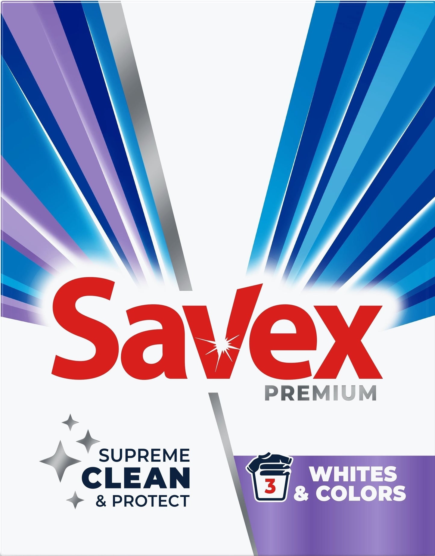 Savex Premium Whites & Colors Hand-Wash Laundry Detergent Powder, 400 g