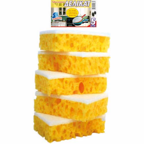 Moydodyr Delicate Kitchen Sponges, 5 pcs