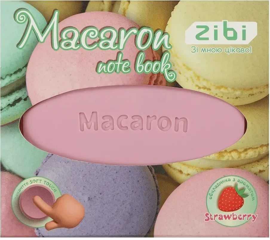 Zibi Scented Notebook ZB12470-43 Macaron 80 sheets - Image 2