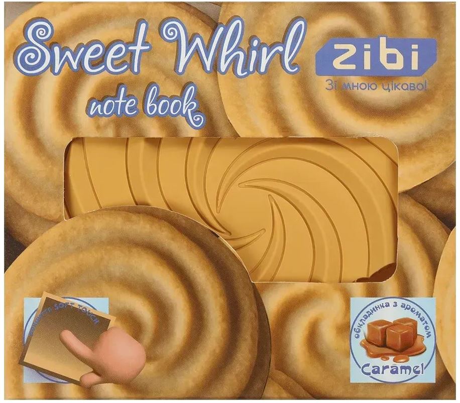 Zibi Scented Notebook ZB12470-49 Sweet Swirl 80 sheets - Image 2