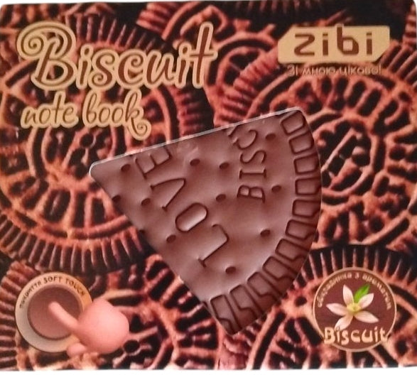 Zibi Scented Notebook ZB12470-18 Sponge Cake 80 sheets - Image 2
