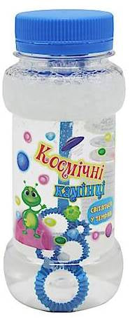 K-1288 Space Stones Glow-in-the-Dark Soap Bubbles, 150 mL