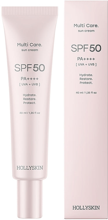 Hollyskin Multi Care SPF 50 Face Sunscreen, 40 mL