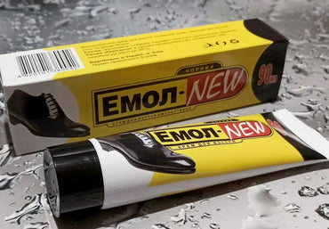 Emol-New Black Shoe Cream, 90 mL - Image 2