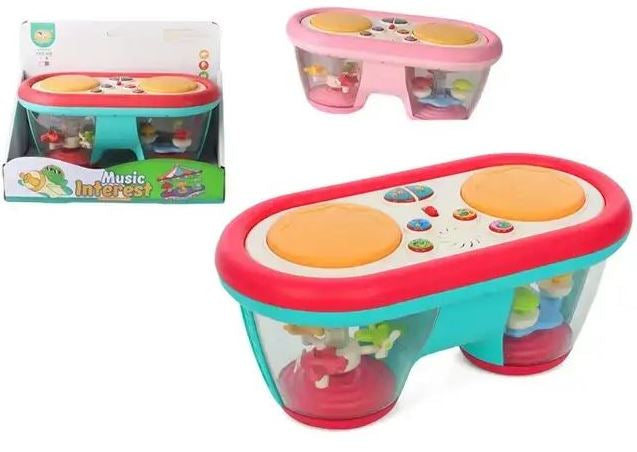 855-161D Interactive Drum with Batteries, Music and Lights