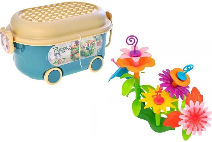 166 Flower Garden Building Set in Container