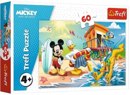 Trefl 17359 Mickey and Friends Fun Day Puzzle, 60 pcs
