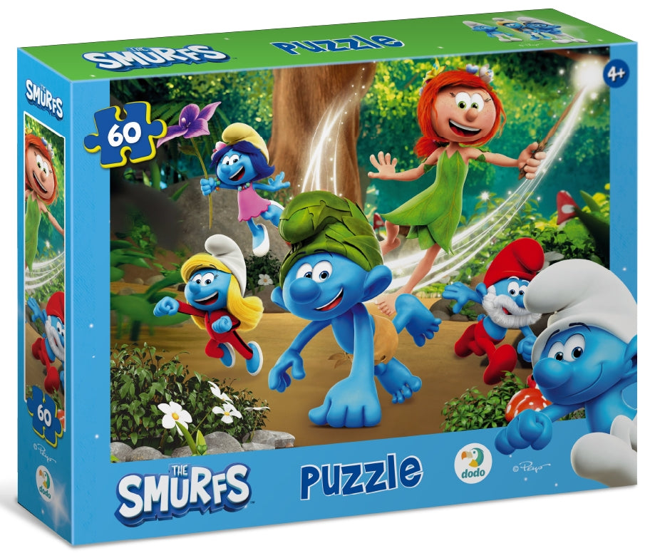 Dodo 200663 Smurfs Princess Leaf Puzzle, 60 pcs