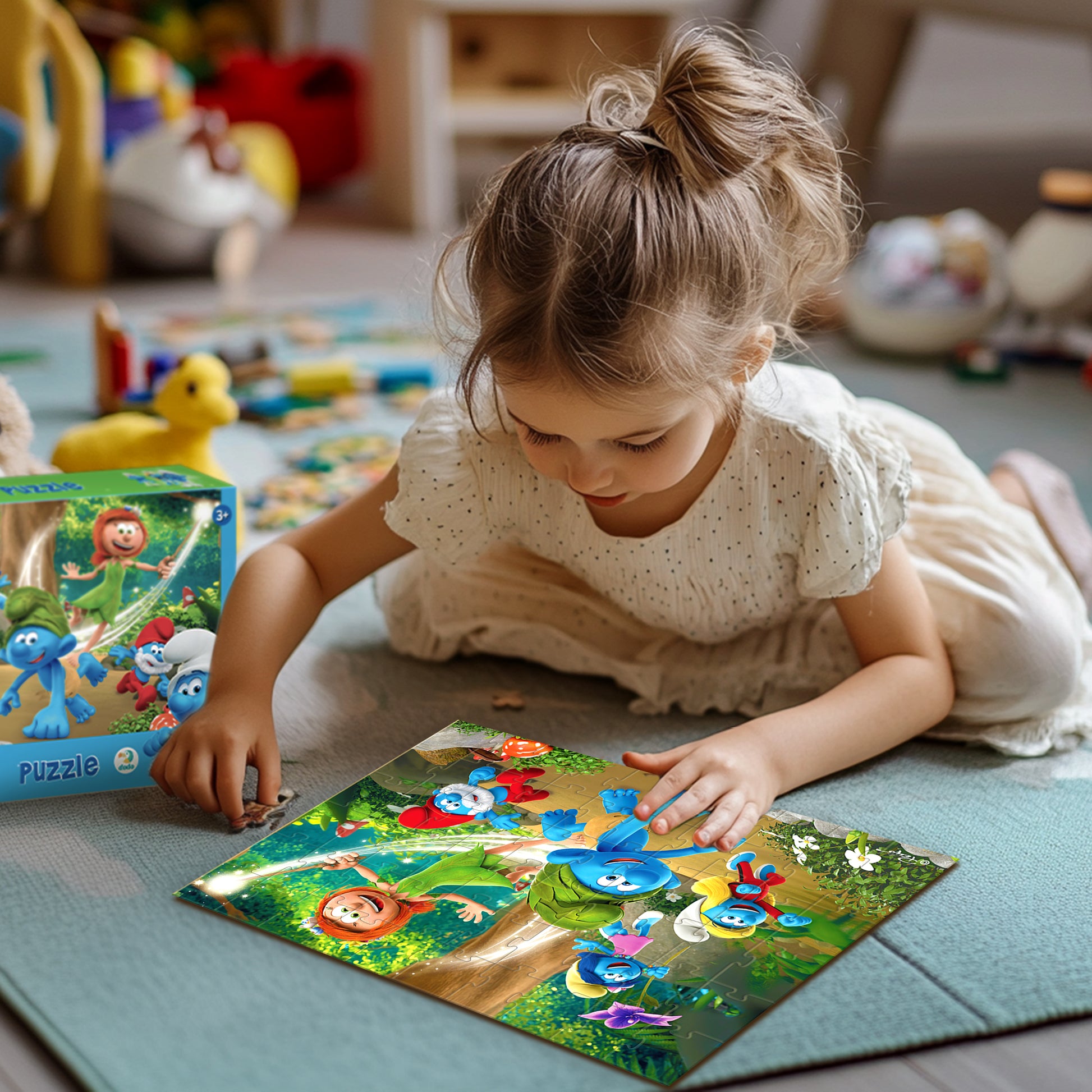 Dodo 200663 Smurfs Princess Leaf Puzzle, 60 pcs - Image 3