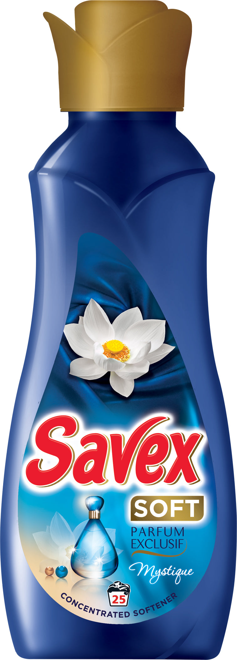 Savex Soft Mystique Parfum Fabric Softener, 900 mL
