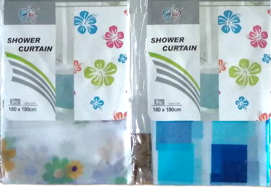Stenson R29845 Assorted Shower Curtain, 180 x 180 cm - Image 3