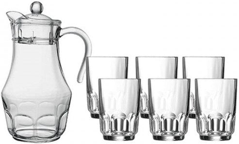 Arcopal Roc Cold Drink Set, 7 pcs