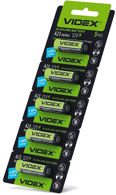 Videx A23 8LR932 Alkaline Battery, 1 pc
