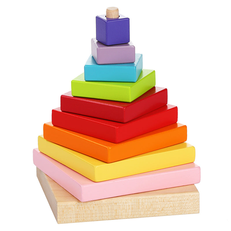 Cubika 13357 Wooden Stacking Pyramid