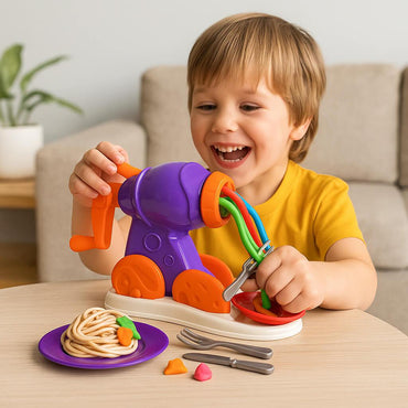 Master-Do Pasta Chef TMD-16-01U Modeling Dough Set, 5 Tubs + 15 Blocks - Image 2