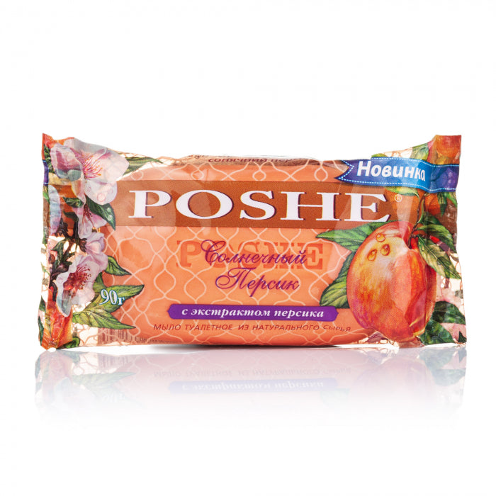 Poshe Sunny Peach Bar Soap, 90 g