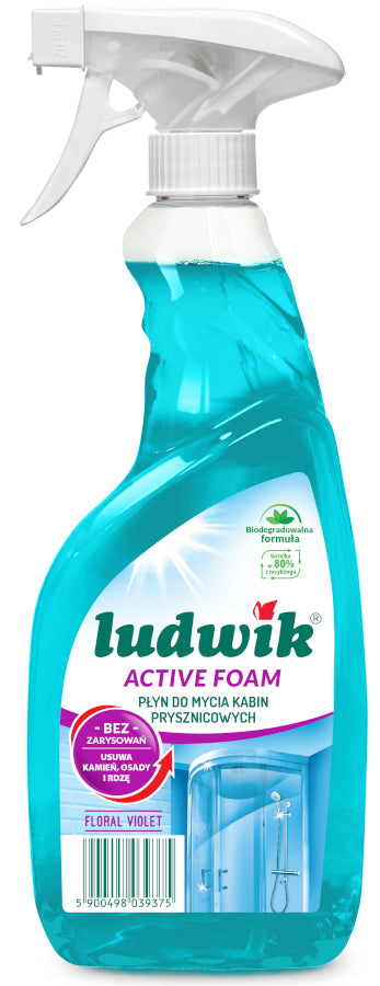 Ludwik Active Foam Shower Enclosure Cleaner, 600 mL