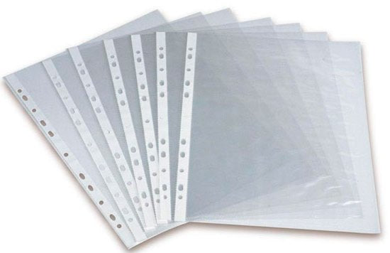 LOGO A4 Sheet Protectors, 30 Microns, 100 pcs