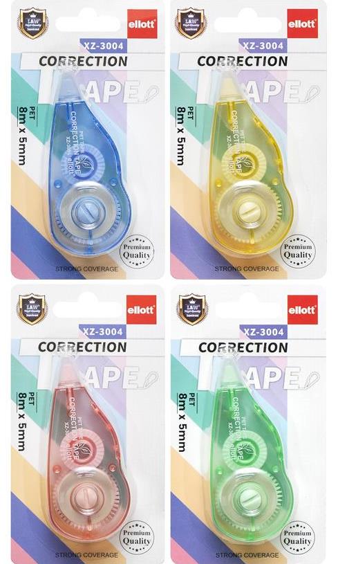Ellot XZ-3004 Correction Tape, 8 m x 5 mm
