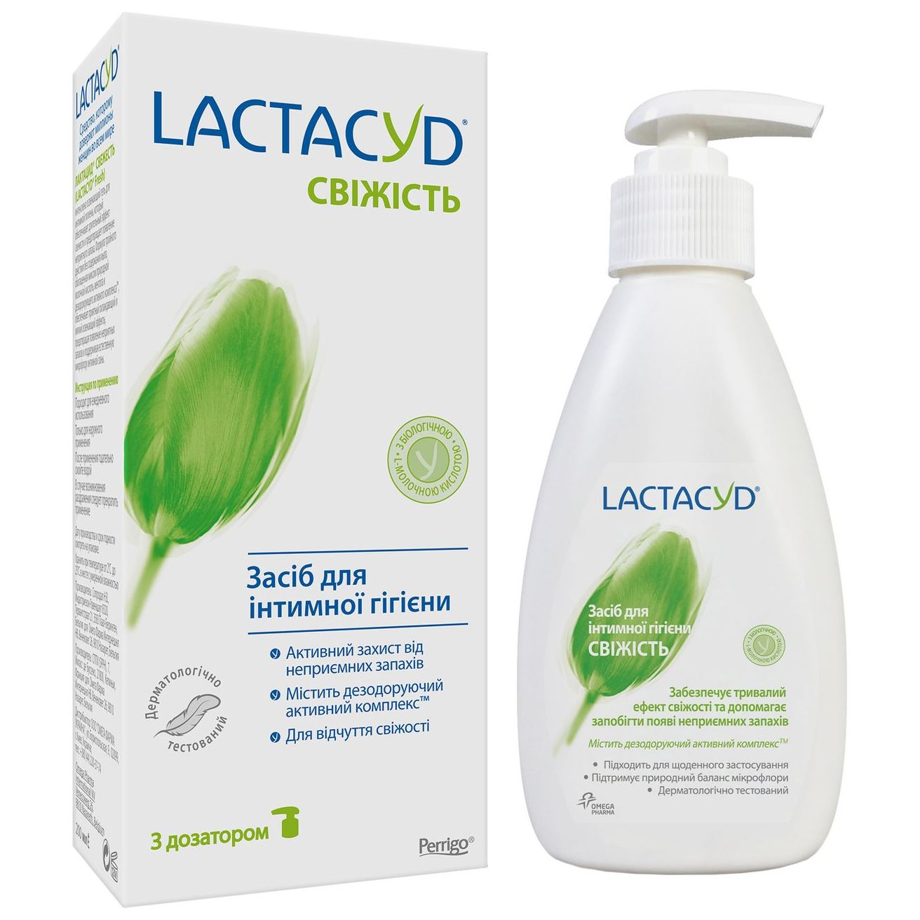 Lactacyd Fresh Intimate Wash Gel with Pump, 200 mL