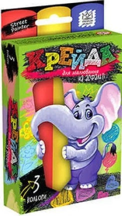 Danko Toys Sidewalk Chalk, 3 Colors