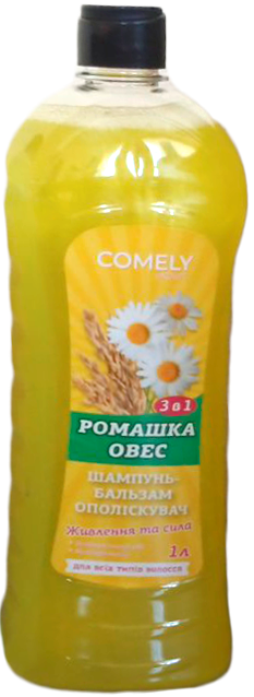Comely Chamomile & Oat 3-in-1 Shampoo & Conditioner, 1 L