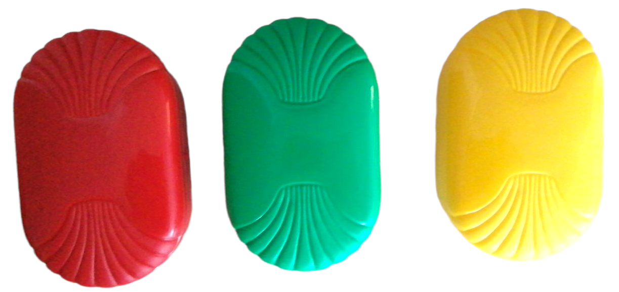 Closed Plastic Shell Soap Dish