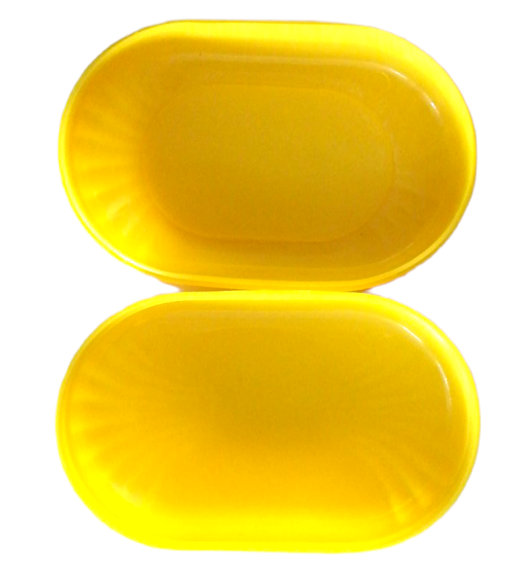 Closed Plastic Shell Soap Dish - Image 2